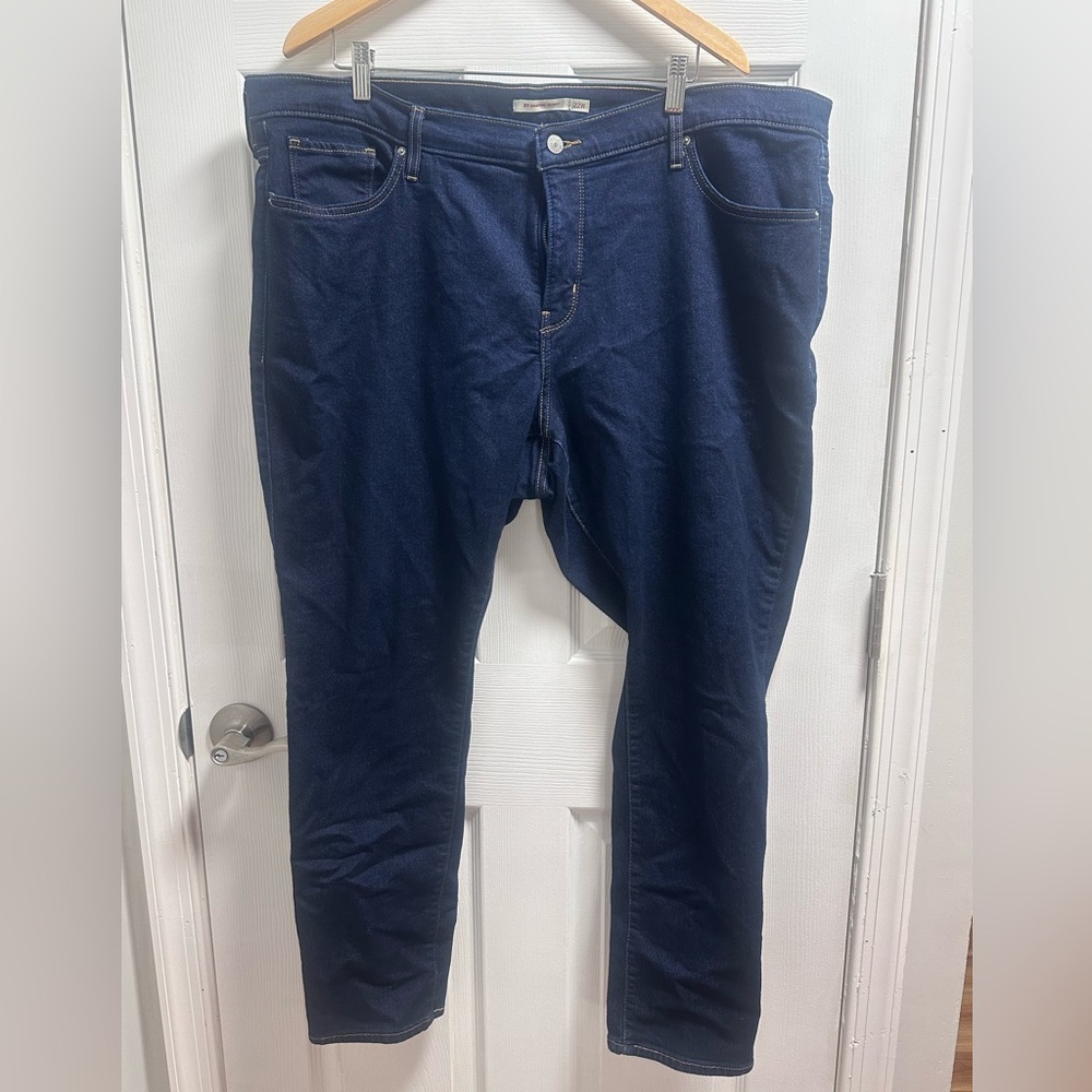 Levis 311 shaping skinny Dark Blue Stretch Denim Jeans